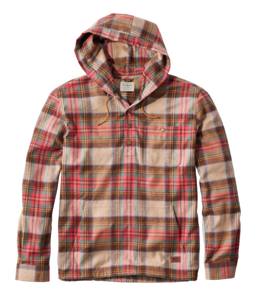 Hooded flannel shirt jacket hotsell