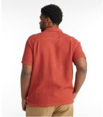 Men's Rugged Waffle Shirt, Traditional Untucked Fit, Short-Sleeve