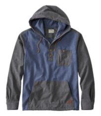 Men's Scotch Plaid Flannel Hooded Shirt, Slightly Fitted Grey Stewart XXL | L.L.Bean, Tall