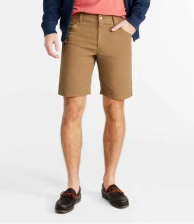 Men's BeanFlex Canvas Shorts, 9"