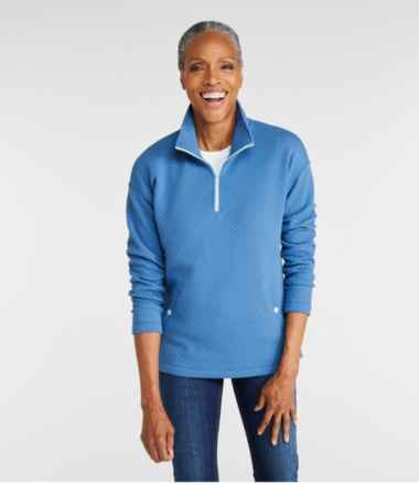 Women's SoftLight Quilted Top, Quarter-Zip