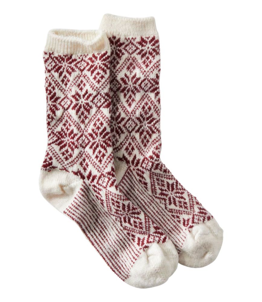 Women's Smartwool Everyday Full Cushion Snowflake Crew Socks Socks at