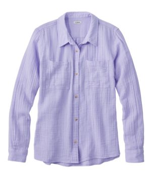 Women's Cloud Gauze Shirt, Long-Sleeve