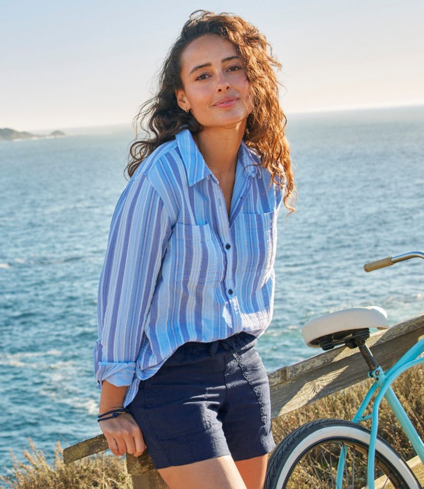 Women's Cloud Gauze Shirt, Long-Sleeve