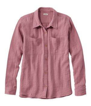 Women's Cloud Gauze Shirt, Long-Sleeve