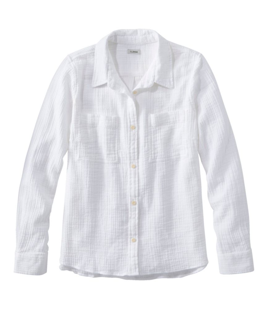 Women's Cloud Gauze Shirt, Long-Sleeve