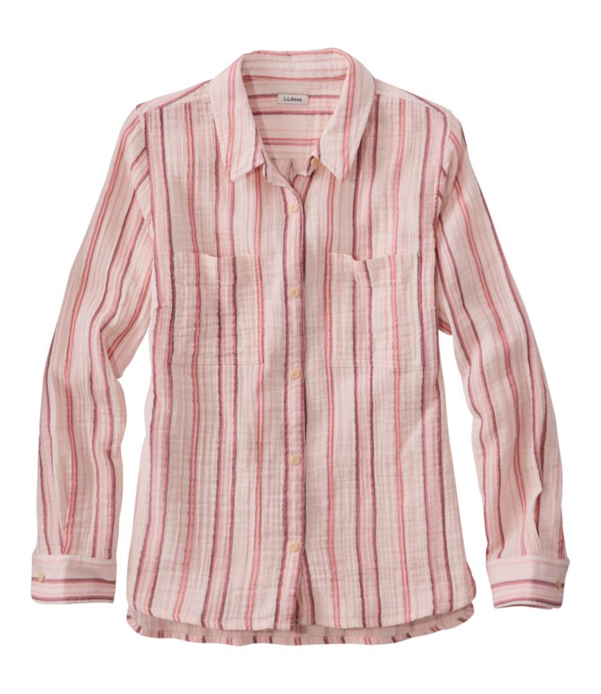 Cream Pink Stripe