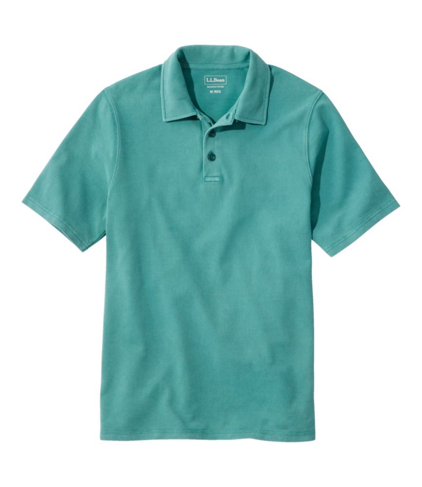 Men's BeanBuilt Piqué Polo Shirt, Short-Sleeve, Warm Teal, small image number 1