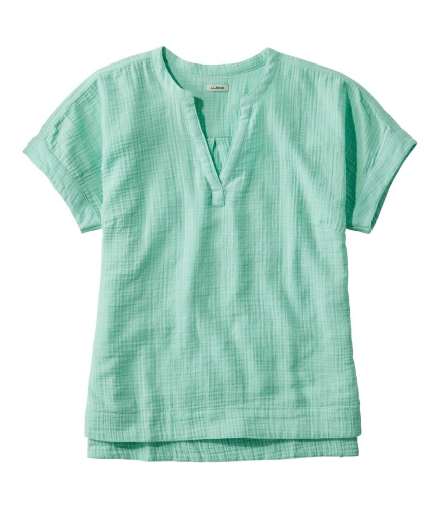 Women's Cloud Gauze Shirt, ShortSleeve Shirts & ButtonDowns at L.L.Bean