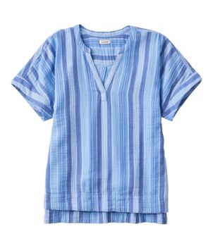 Women's Cloud Gauze Shirt, Short-Sleeve