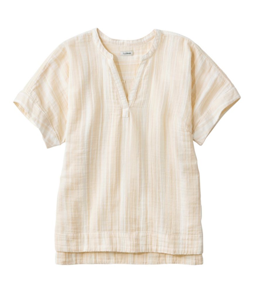 Women's Cloud Gauze Shirt, Short-Sleeve