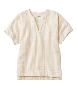 Women's Cloud Gauze Shirt, Short-Sleeve