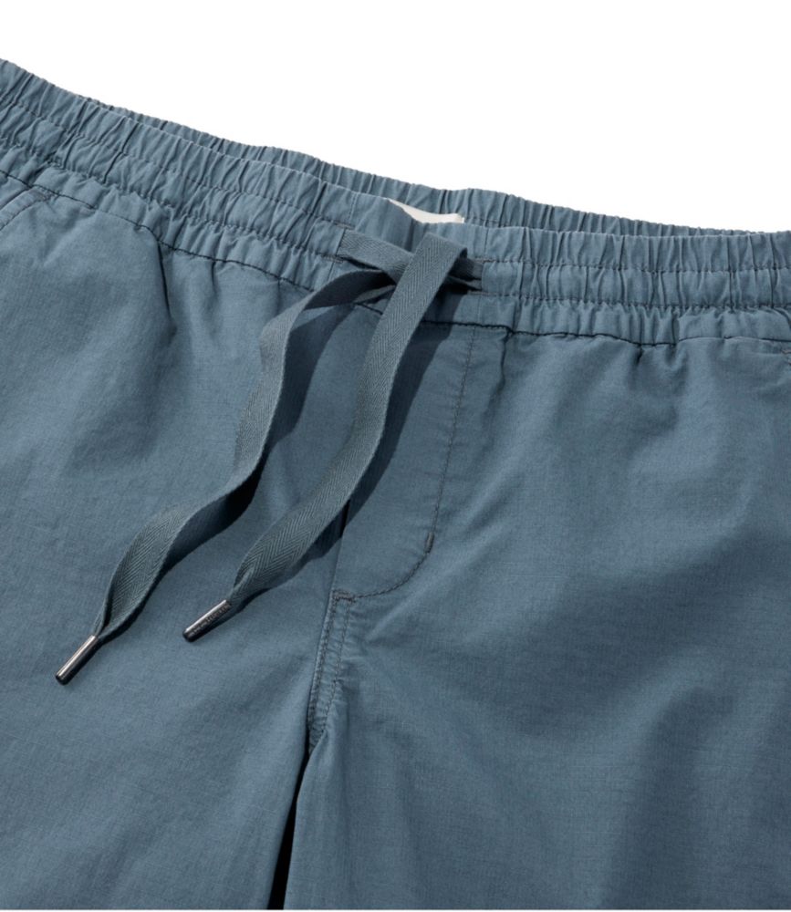 Women's Stretch Ripstop Pull-On Pants, Wide-Leg Ankle, Katahdin Khaki, small image number 4