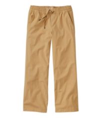 Women's Comfort Stretch Pants, Mid-Rise Wide-Leg Chino