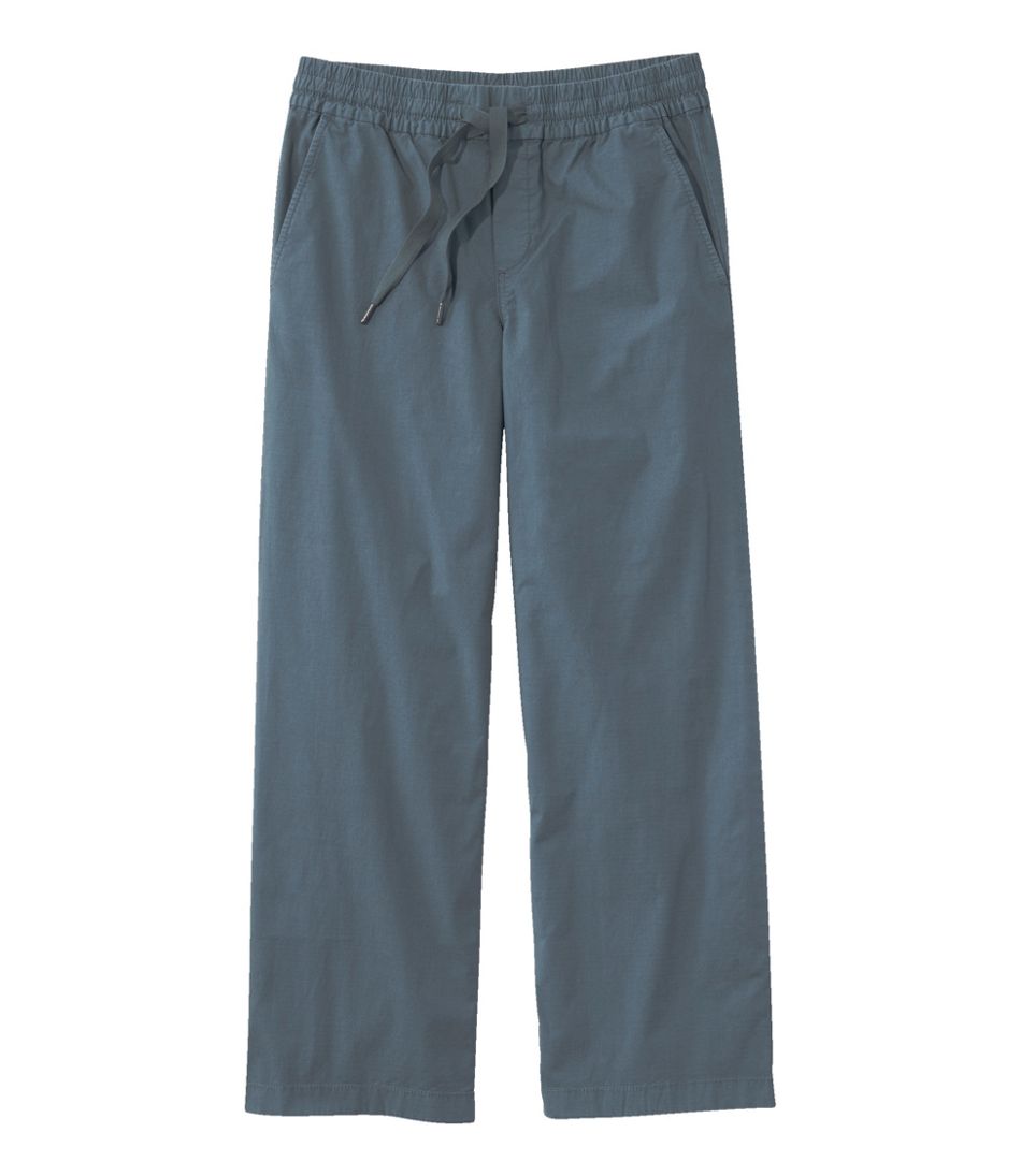 Women's Stretch Ripstop Pull-On Pants, Wide-Leg Ankle Women's Stretch Ripstop Pull-On Pants, Wide-Leg Ankle