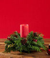 Woodland Berry Centerpiece Delay Ship Week of 12/9, One Color, small image number 1