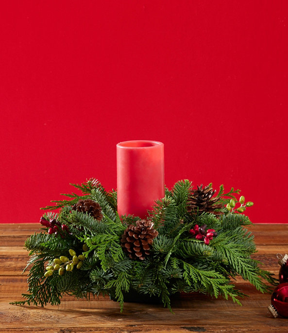 Woodland Berry Centerpiece Delay Ship Week of 12/9, One Color, large image number 1
