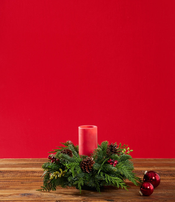 Woodland Berry Centerpiece, One Color, large image number 1