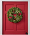 Woodland Canella Berry Wreath 20", One Color, small image number 1