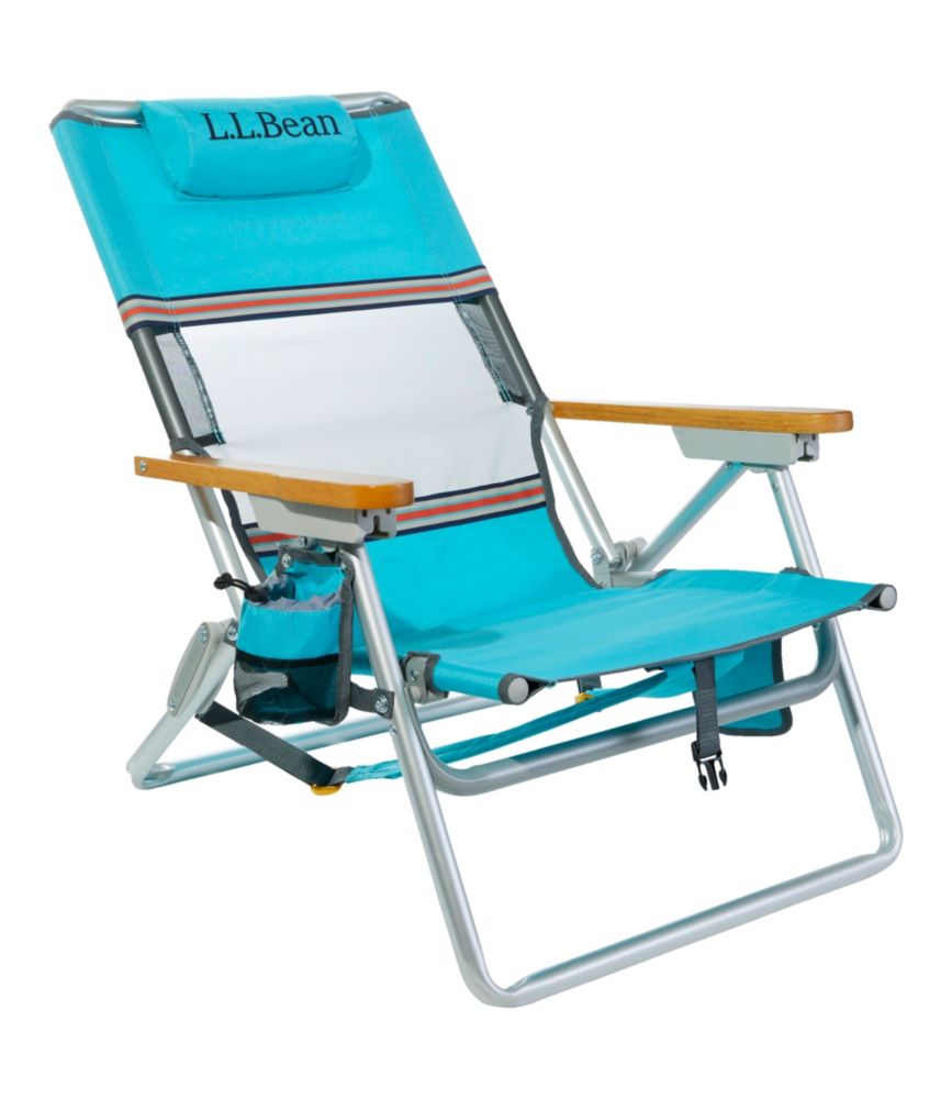 L.L.Bean Easy Comfort Beach Chair, Classic Navy, small image number 2