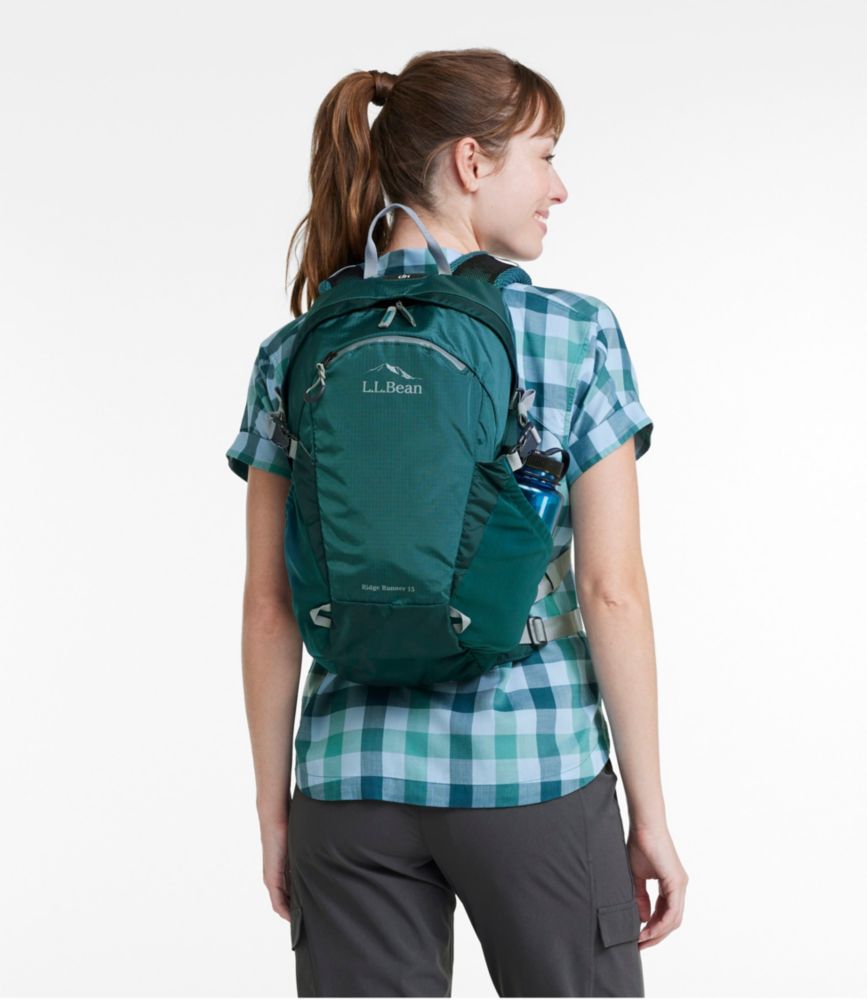 Women's L.L.Bean Ridge Runner Day Pack, 15L, Soft Juniper, small image number 5