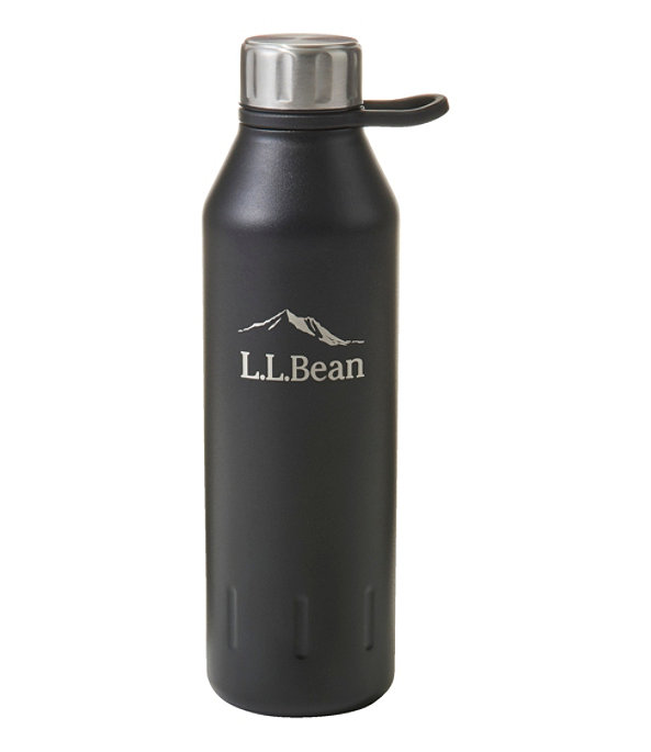 L.L.Bean Classic Water Bottle, 17 oz., Black, large image number 0