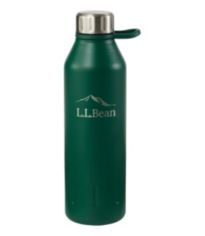 Nalgene Sustain Wide Mouth Water Bottle with L.L.Bean Print, 32 oz. Melon Ball/Forest, Copolyester