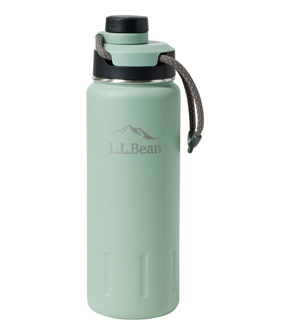 L.L.Bean Insulated Bean Canteen Water Bottle, 24 oz., Soft Juniper, large image number 0