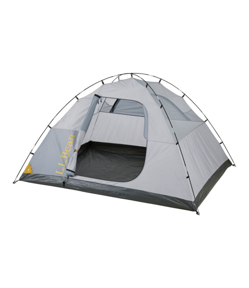 L.L.Bean Access 4-Person Tent, Stainless Steel/Asphalt/Field Gold, small image number 2