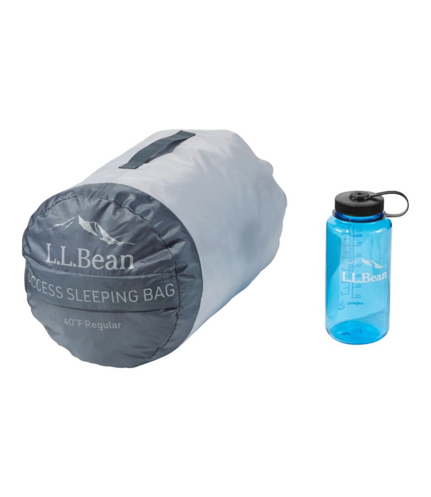 L.L.Bean Access Sleeping Bag, 40°, Rangeley Blue, small image number 3