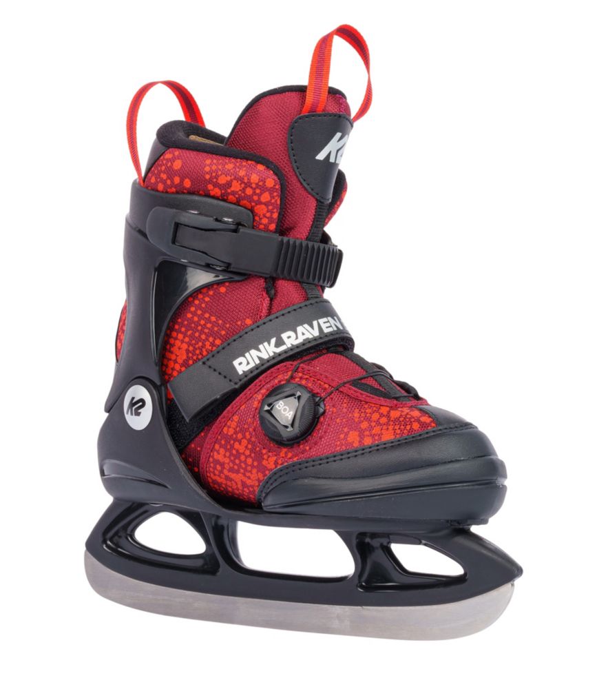 Kids' K2 Rink Raven BOA Adjustable Skates Ice Skating at L.L.Bean