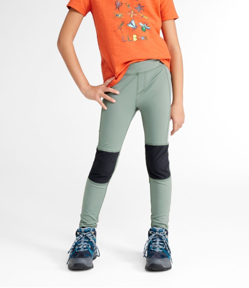 Kids' Hiking Trail Tights, Carbon Navy, small image number 2