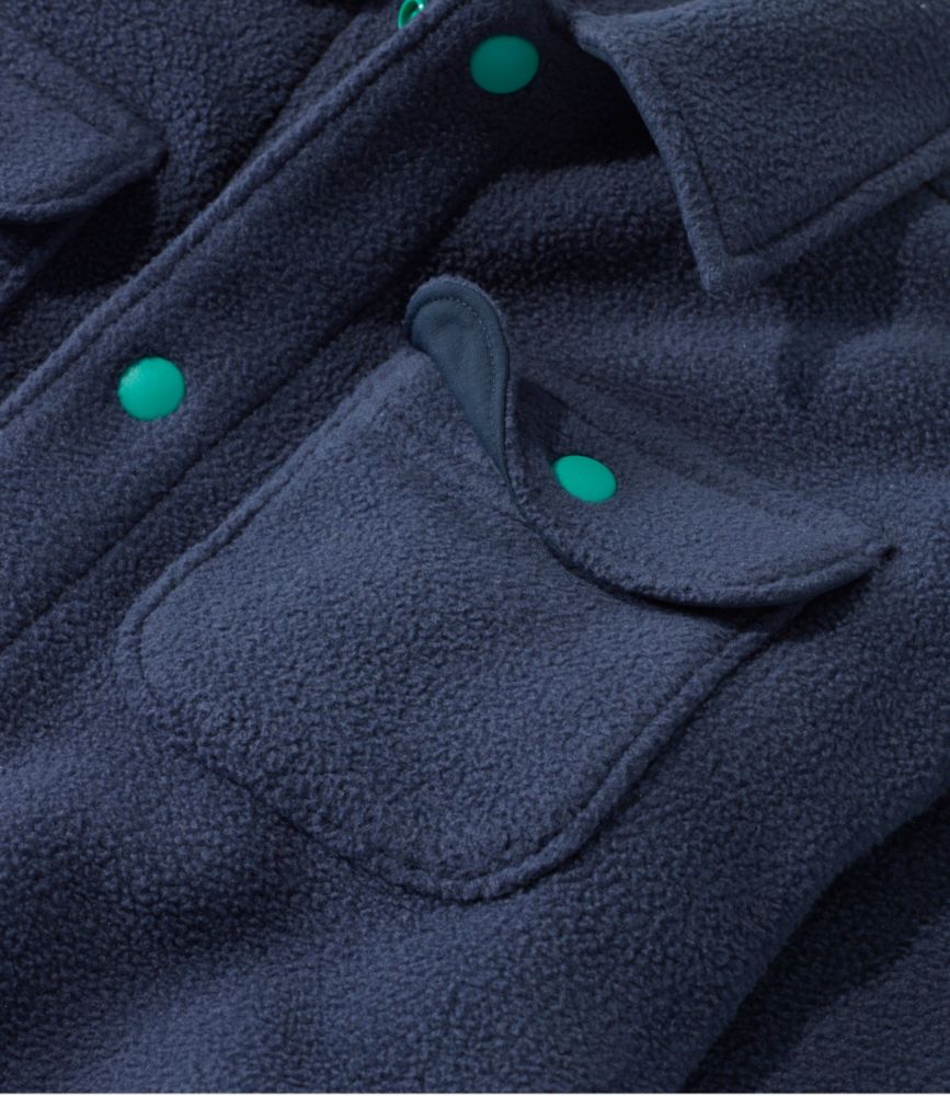 Kids' Cozy Fleece Shirt Jacket