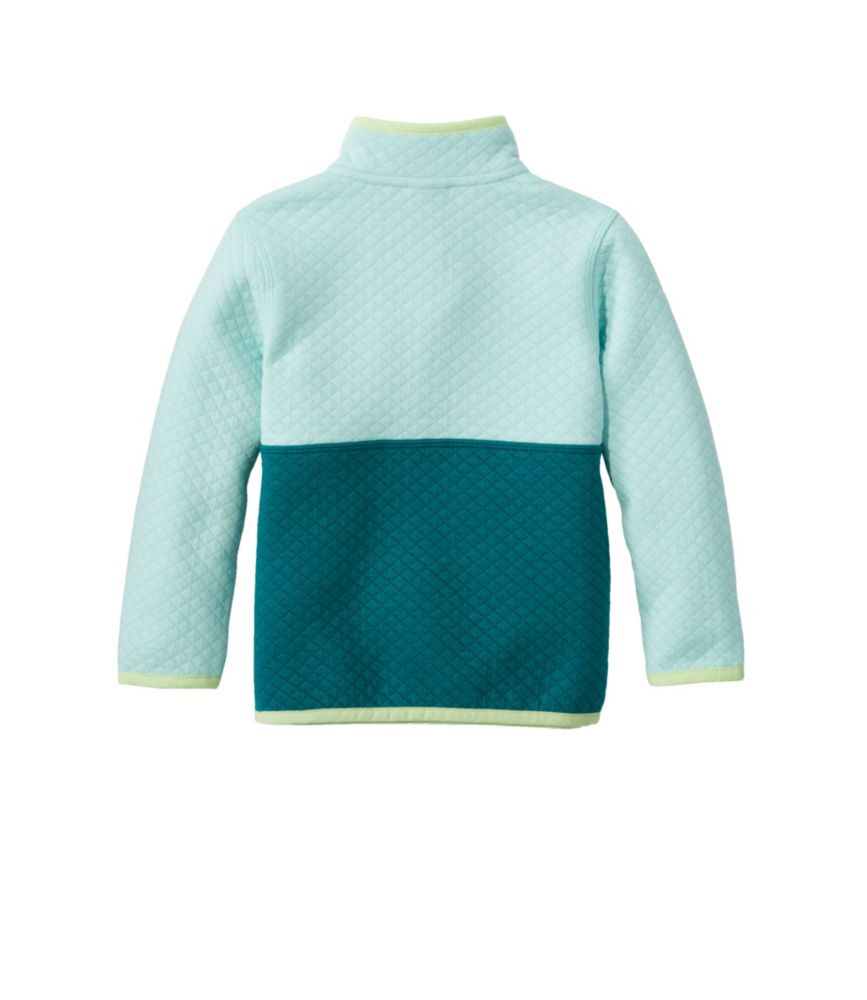 Infants' and Toddlers' Quilted Quarter-Snap Pullover, Colorblock