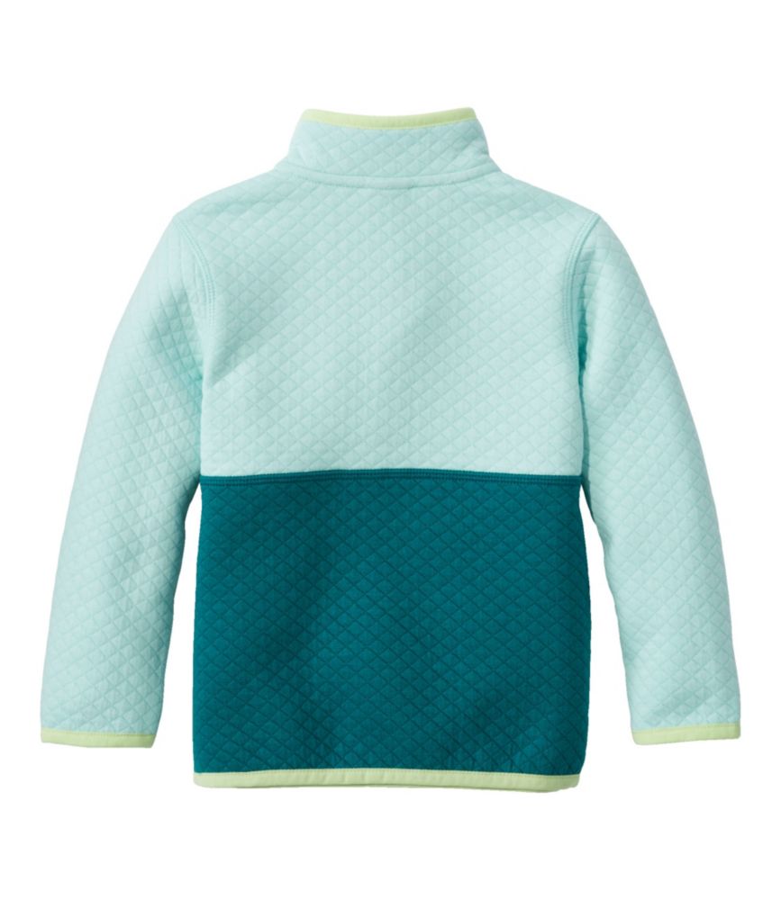 Infants' and Toddlers' Quilted Quarter-Snap Pullover, Colorblock