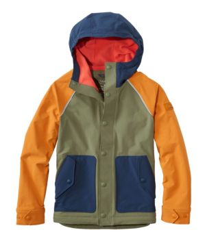 Kids' Boundless Softshell Jacket, Colorblock