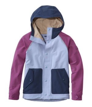 Kids' Boundless Softshell Jacket, Colorblock