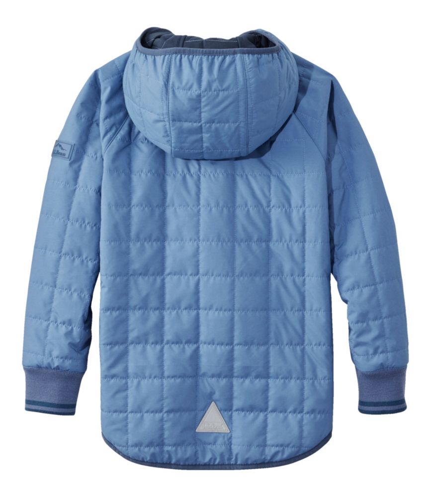 Kids' L.L.Bean Cozy Quilted Jacket, Moonlight Blue, small image number 6