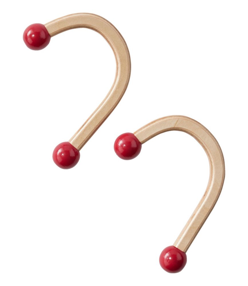 Wooden Stocking Hangers, Set of Two, , small image number 1