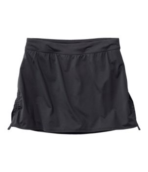 Women's New Currents Swimwear, Ruched Swim Skort