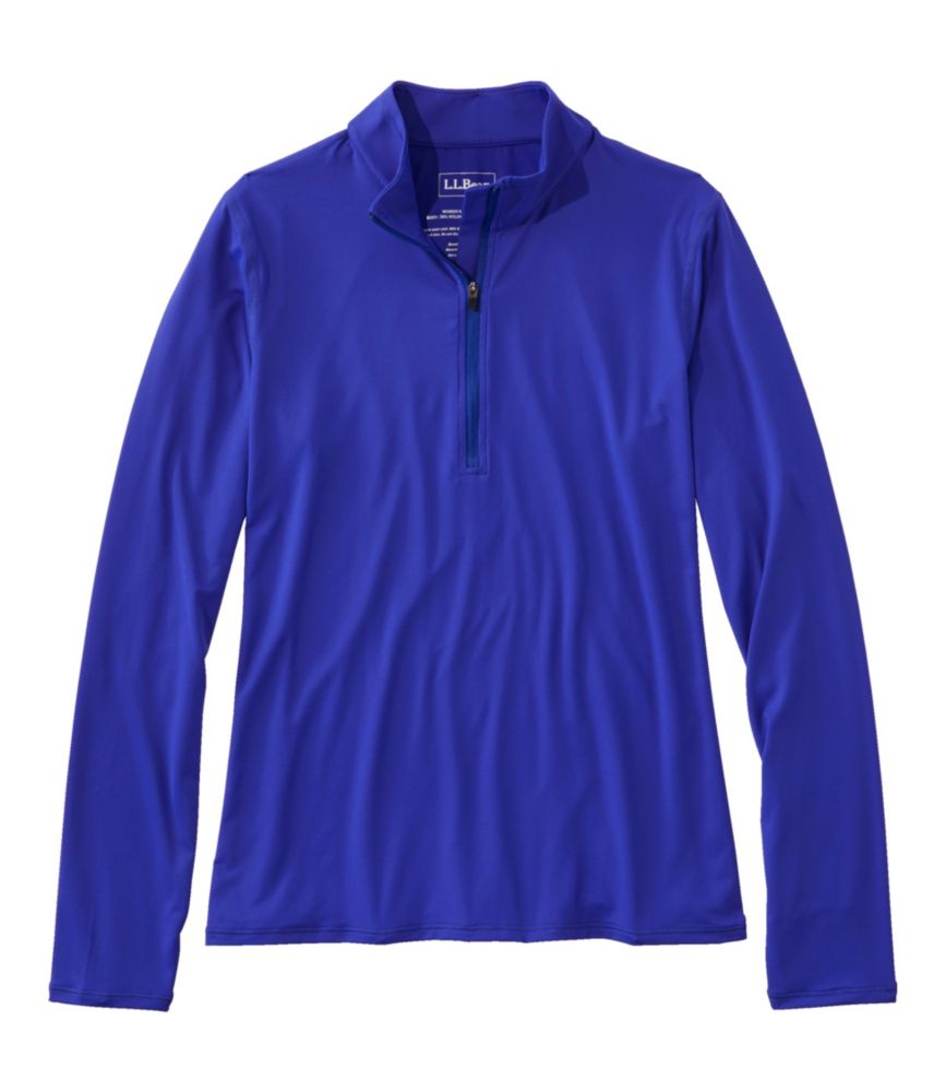 Women's SunSmart® UPF 50+ Sun Shirt, Quarter-Zip