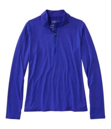 Women's SunSmart&reg; UPF 50+ Sun Shirt, Quarter-Zip