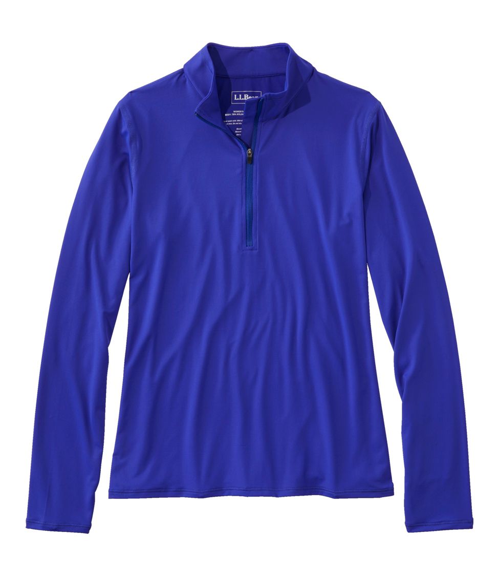 Women's SunSmart® UPF 50+ Sun Shirt, Quarter-Zip