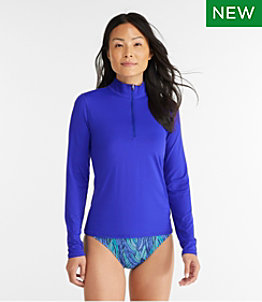 Women's SunSmart® UPF 50+ Sun Shirt, Quarter-Zip