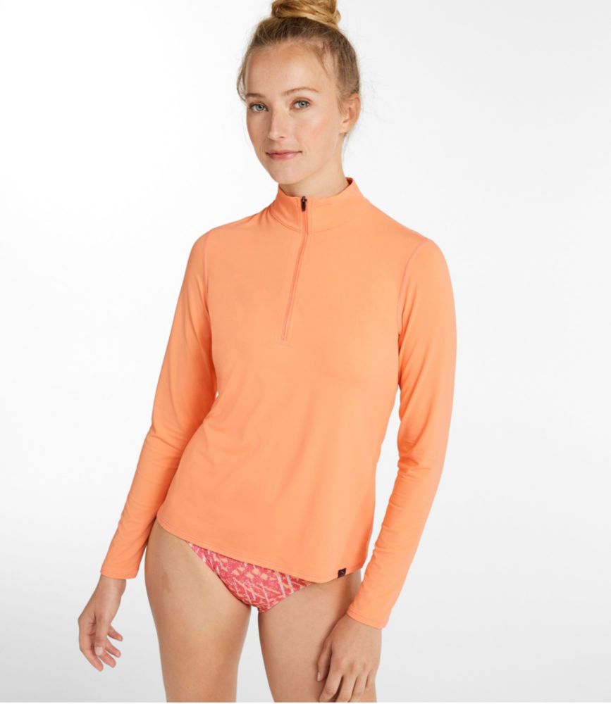 Women's SunSmart® UPF 50+ Sun Shirt, Quarter-Zip