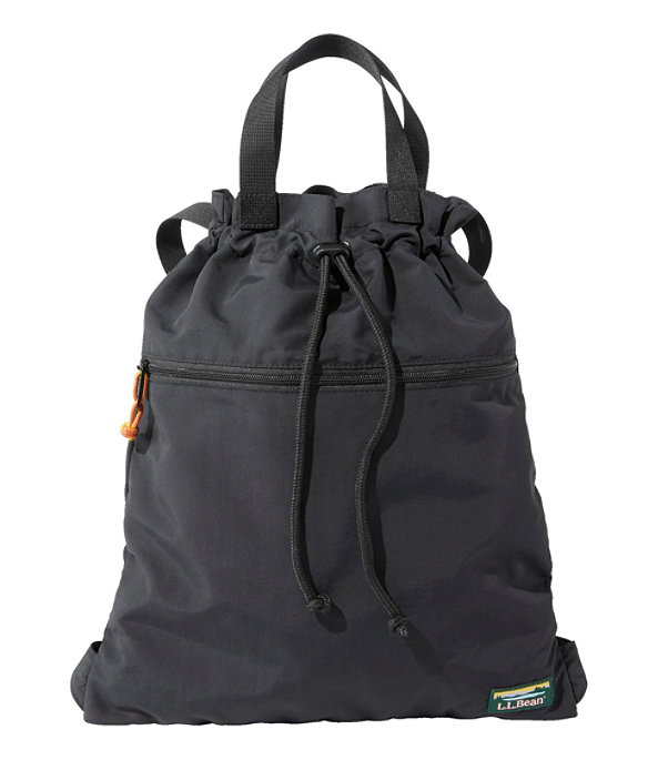 Mountain Classic Drawstring Pack, Black, largeimage number 0