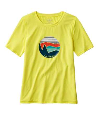 Women's SunSmart&reg; UPF 50+ Sun Shirt, Short-Sleeve Graphic