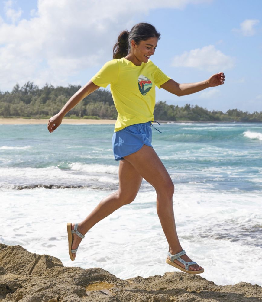 Women's SunSmart® UPF 50+ Sun Shirt, ShortSleeve Graphic Tops at L.L