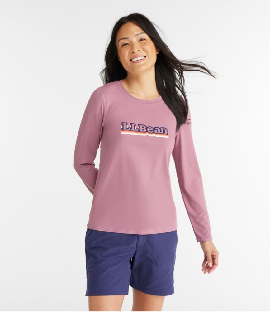 Women's SunSmart® UPF 50+ Sun Shirt, Graphic Swimwear at L.L.Bean
