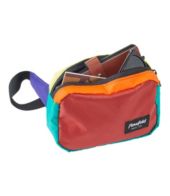 Flowfold Explorer Fanny Pack - Made in USA Large Fanny Pack, EcoPak: Recycled Heather Grey / Large